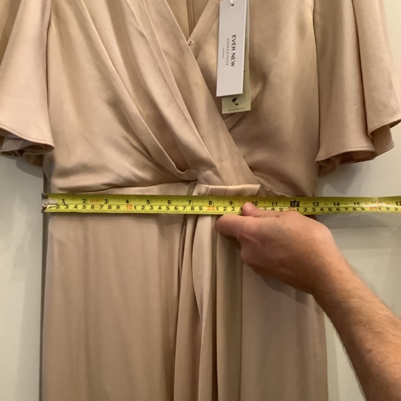 Ever New Melbourne Gold Satin Dress - Picture 8 of 10